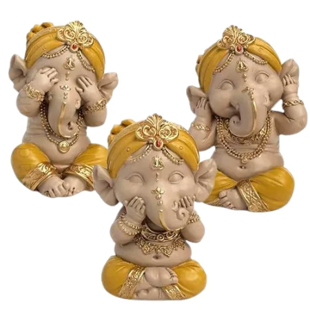 Ganesh - 3 figures