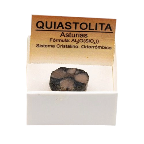 Chiastolite – pierre de croix de fée