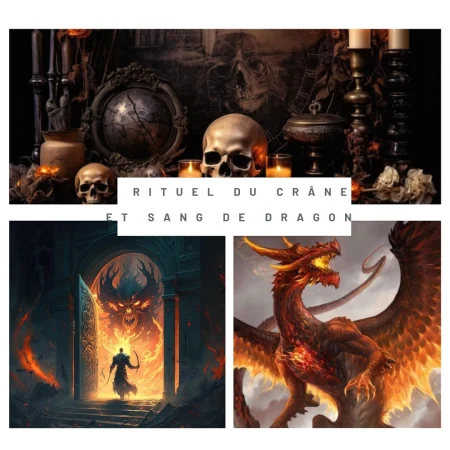 Crâne et Sang de Dragon