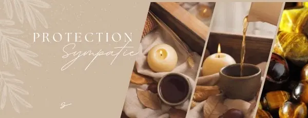 Rituels de protection comme bougies, pierres et sympaties