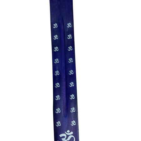 Porte Encens en bois - Bleu