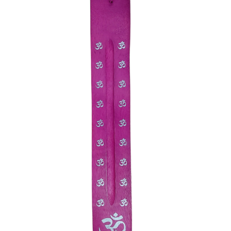 Porte Encens en bois - rose