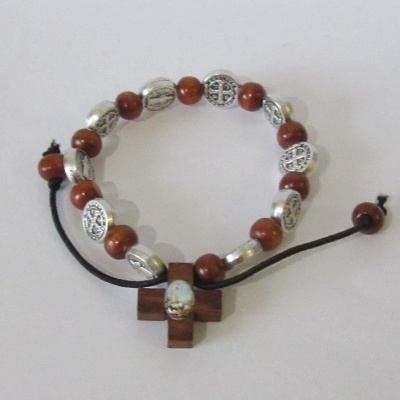 Bracelet Saint Benoît Bois